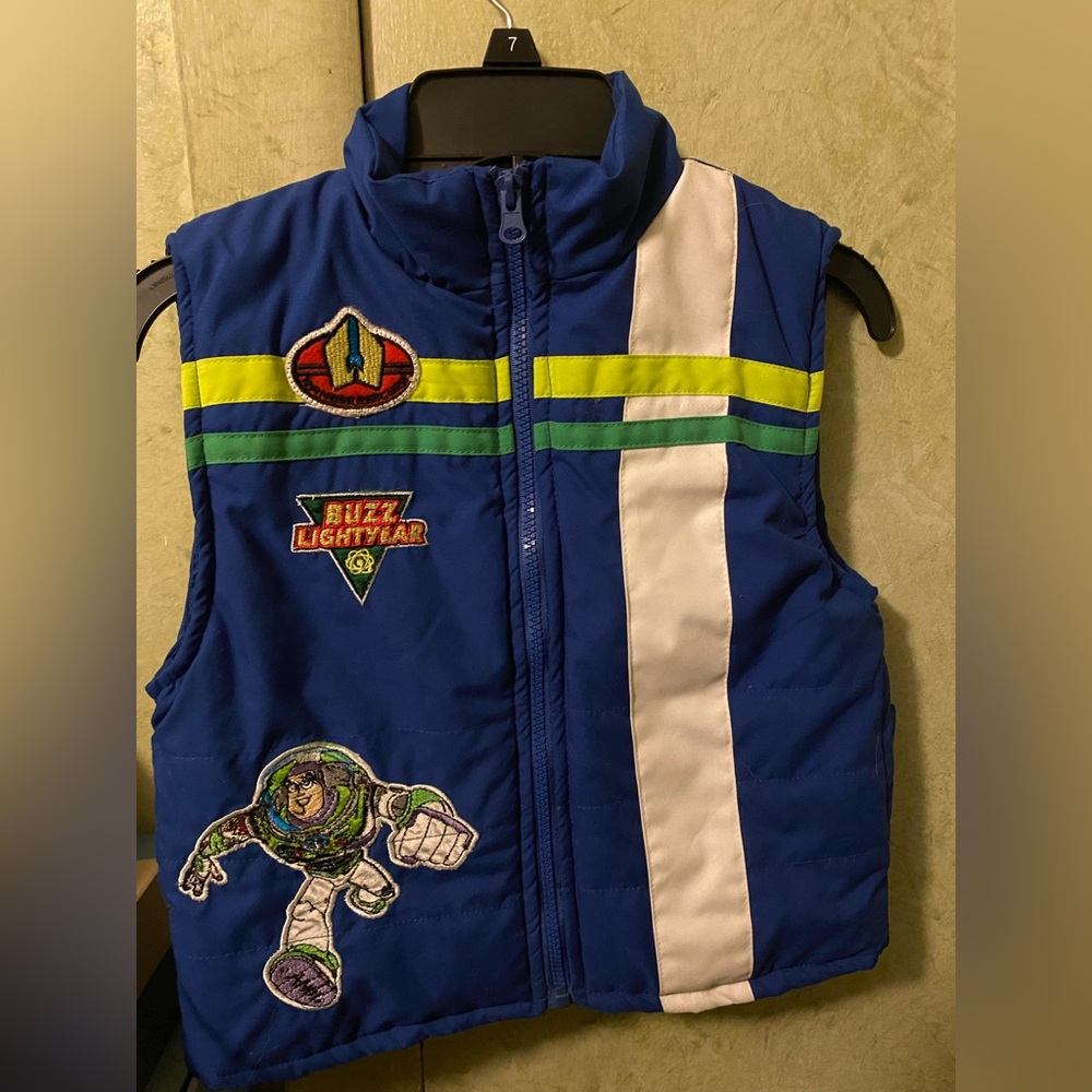 Blue Buzz Lightyear Vest Sz 6
